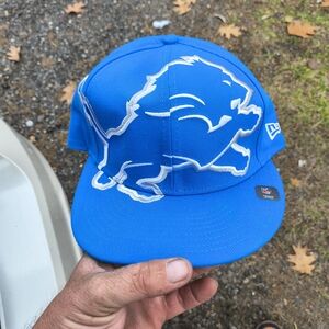 Detroit Lions Big Logo NF Hat
